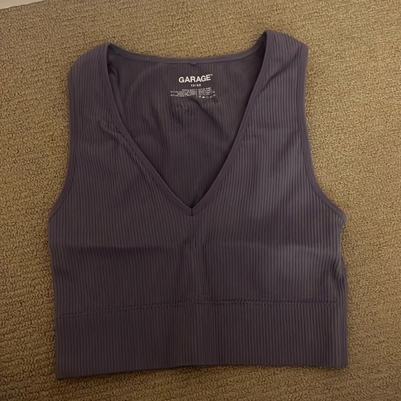 Garage V-Neck Tank Top - Picture 1 of 1